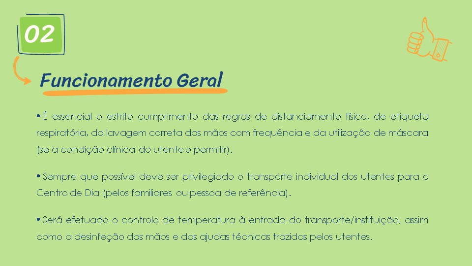 Reabertura de Centro de Dia