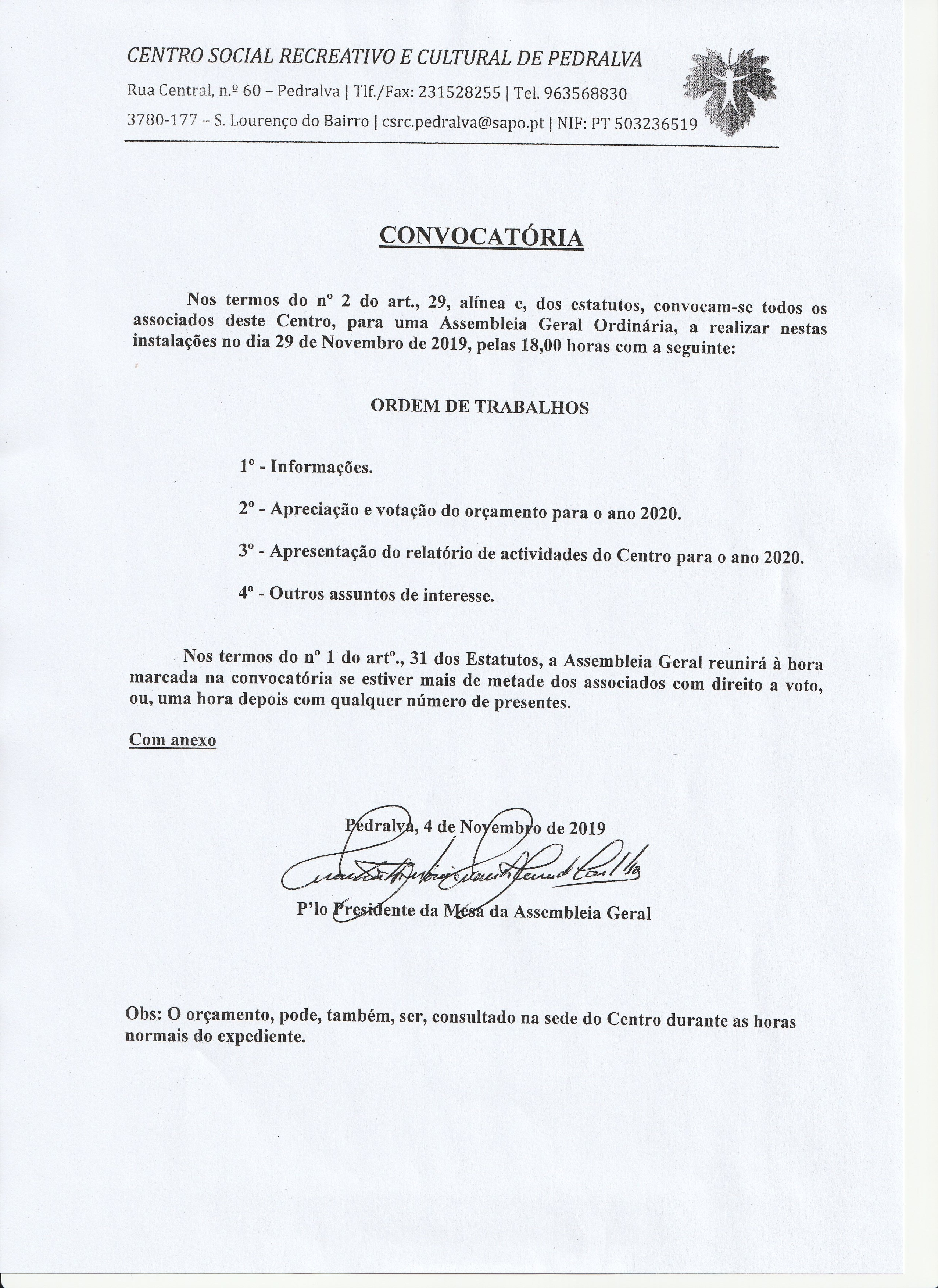 Assembleia Geral