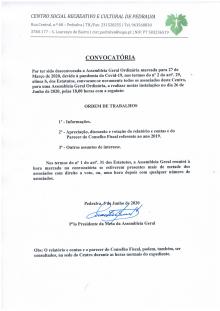 Assembleia Geral Ordinária
