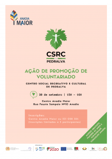 Ação de Promoção de Voluntariado Anadia Maior